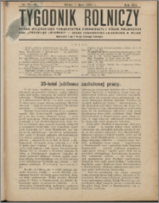 Tygodnik Rolniczy 1935, R. 19 nr 25/26