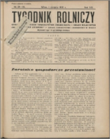 Tygodnik Rolniczy 1935, R. 19 nr 29/30