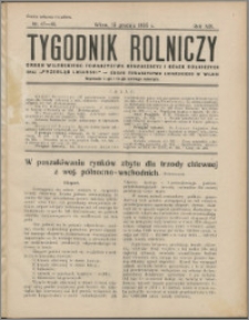 Tygodnik Rolniczy 1935, R. 19 nr 47/48