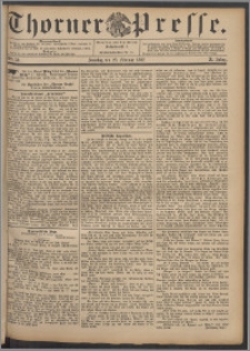 Thorner Presse 1892, Jg. X, Nro. 50 + Beilage