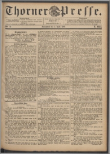 Thorner Presse 1892, Jg. X, Nro. 79