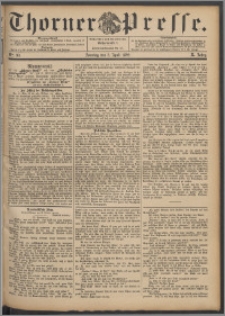 Thorner Presse 1892, Jg. X, Nro. 80 + Beilage