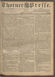 Thorner Presse 1892, Jg. X, Nro. 92