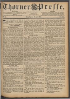 Thorner Presse 1892, Jg. X, Nro. 99