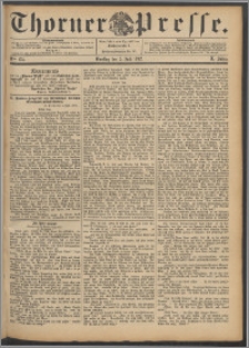 Thorner Presse 1892, Jg. X, Nro. 154 + Beilage