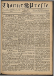 Thorner Presse 1892, Jg. X, Nro. 157