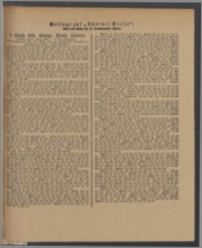Thorner Presse: 3 Klasse 186. Königl. Preuß. Lotterie 6 April 1892 3. Tag