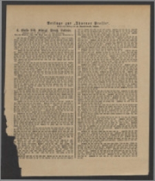Thorner Presse: 4 Klasse 186. Königl. Preuß. Lotterie 17 Mai 1892 2. Tag
