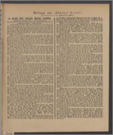 Thorner Presse: 4 Klasse 186. Königl. Preuß. Lotterie 18 Mai 1892 3. Tag