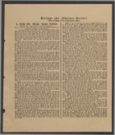 Thorner Presse: 4 Klasse 186. Königl. Preuß. Lotterie 1 Juni 1892 14. Tag