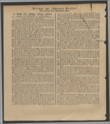 Thorner Presse: 4 Klasse 187. Königl. Preuß. Lotterie 18 Oktober 1892 1. Tag