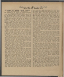 Thorner Presse: 4 Klasse 187. Königl. Preuß. Lotterie 3 November 1892 15. Tag