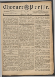 Thorner Presse 1893, Jg. XI, Nro. 7 + Beilage