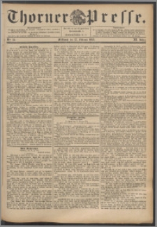Thorner Presse 1893, Jg. XI, Nro. 39