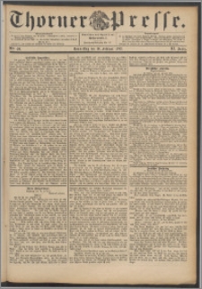 Thorner Presse 1893, Jg. XI, Nro. 40