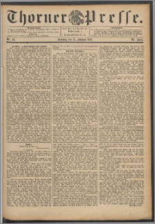 Thorner Presse 1893, Jg. XI, Nro. 43 + Beilage