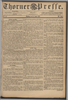 Thorner Presse 1893, Jg. XI, Nro. 84