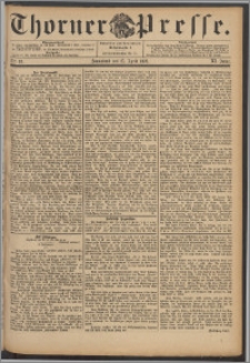 Thorner Presse 1893, Jg. XI, Nro. 88