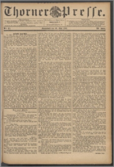 Thorner Presse 1893, Jg. XI, Nro. 117 + Beilage