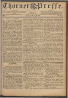 Thorner Presse 1893, Jg. XI, Nro. 181