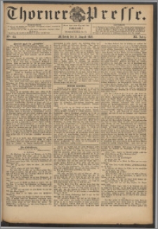 Thorner Presse 1893, Jg. XI, Nro. 185