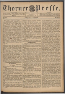 Thorner Presse 1893, Jg. XI, Nro. 199
