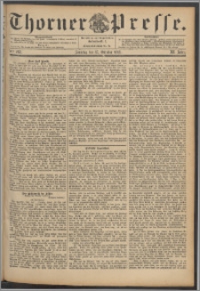 Thorner Presse 1893, Jg. XI, Nro. 243 + Beilage