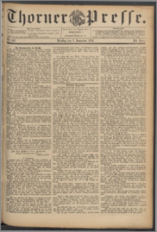Thorner Presse 1893, Jg. XI, Nro. 262