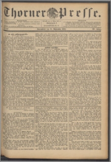 Thorner Presse 1893, Jg. XI, Nro. 277