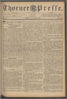 Thorner Presse 1893, Jg. XI, Nro. 284 + Beilage