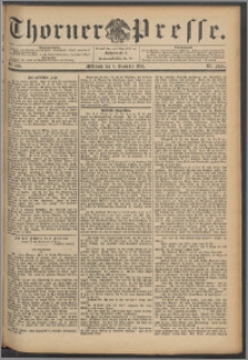Thorner Presse 1893, Jg. XI, Nro. 286 + Beilage