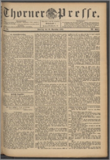 Thorner Presse 1893, Jg. XI, Nro. 290 + Beilage