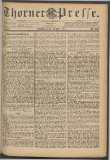 Thorner Presse 1893, Jg. XI, Nro. 299 + Beilage