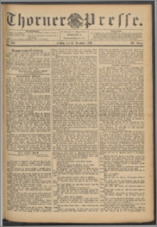 Thorner Presse 1893, Jg. XI, Nro. 300 + Beilage
