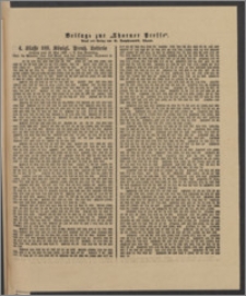 Thorner Presse: 4 Klasse 188. Königl. Preuß. Lotterie 13 Mai 1893 6. Tag