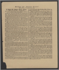 Thorner Presse: 4 Klasse 188. Königl. Preuß. Lotterie 15 Mai 1893 7. Tag