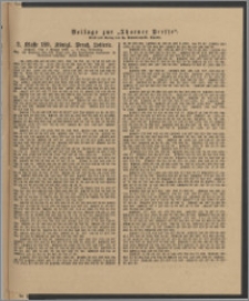 Thorner Presse: 2 Klasse 189. Königl. Preuß. Lotterie 7 August 1893 1. Tag