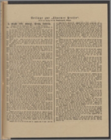 Thorner Presse: 3 Klasse 189. Königl. Preuß. Lotterie 12 September 1893 2. Tag