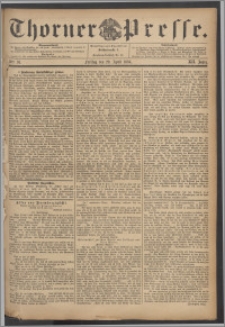 Thorner Presse 1894, Jg. XII, Nro. 91