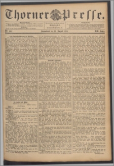 Thorner Presse 1894, Jg. XII, Nro. 192