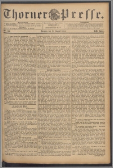 Thorner Presse 1894, Jg. XII, Nro. 194