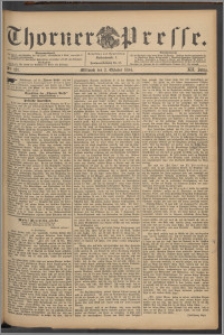 Thorner Presse 1894, Jg. XII, Nro. 231 + Beilage