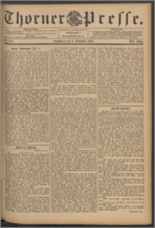Thorner Presse 1894, Jg. XII, Nro. 258
