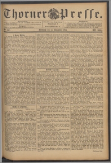 Thorner Presse 1894, Jg. XII, Nro. 267