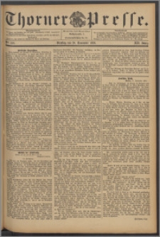 Thorner Presse 1894, Jg. XII, Nro. 272