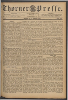 Thorner Presse 1894, Jg. XII, Nro. 273 + Beilage