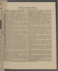 Thorner Presse: 3 Klasse 191. Königl. Preuß. Lotterie 11 September 1894 2. Tag