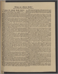 Thorner Presse: 4 Klasse 191. Königl. Preuß. Lotterie 27 Oktober 1894 8. Tag