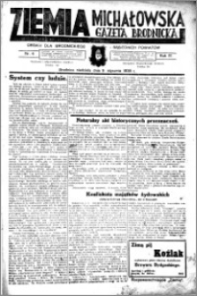Ziemia Michałowska (Gazeta Brodnicka), R. 1938, Nr 4