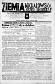 Ziemia Michałowska (Gazeta Brodnicka), R. 1938, Nr 11